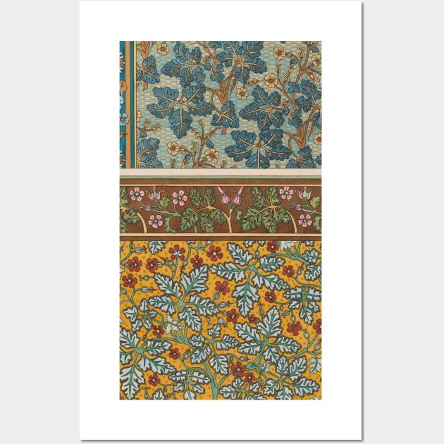 Abstract Floral Pattern Wall Art by JoolyA